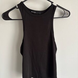 Elegant Black Tank Top